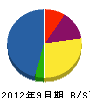 寒川電気 貸借対照表 2012年9月期