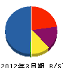 雄城開発 貸借対照表 2012年3月期