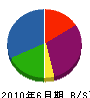 濱中技建 貸借対照表 2010年6月期