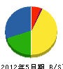 沢川電気 貸借対照表 2012年5月期