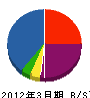 菅沼電機 貸借対照表 2012年3月期