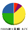 矢木組 貸借対照表 2009年3月期