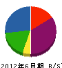 松栄社 貸借対照表 2012年6月期