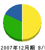 三島建築 貸借対照表 2007年12月期