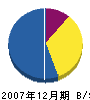 西川建工 貸借対照表 2007年12月期