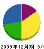 植田工務店 貸借対照表 2009年12月期