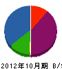 岡田電気 貸借対照表 2012年10月期