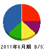 菊池電設 貸借対照表 2011年6月期