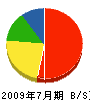 平成 貸借対照表 2009年7月期