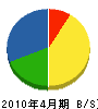清津開発 貸借対照表 2010年4月期