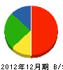 坂本塗装店 貸借対照表 2012年12月期