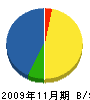 伊藤建設 貸借対照表 2009年11月期