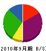 加藤電気商会 貸借対照表 2010年9月期