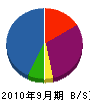 山昌 貸借対照表 2010年9月期
