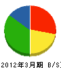 湘南シティホーム 貸借対照表 2012年3月期
