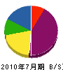 鈴木電気 貸借対照表 2010年7月期