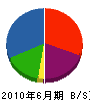 森井屋建装 貸借対照表 2010年6月期