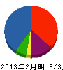 塩村建工 貸借対照表 2013年2月期