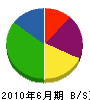 伊藤建設工業 貸借対照表 2010年6月期 伊藤建設工業 貸借対照表 2010年6月期