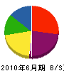 松藤建設 貸借対照表 2010年6月期