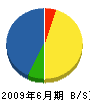 鶴美建設 貸借対照表 2009年6月期