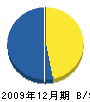 平田電気商会 貸借対照表 2009年12月期