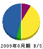 岩佐土木 貸借対照表 2009年8月期