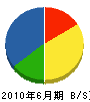 翔栄工業 貸借対照表 2010年6月期