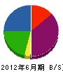 県南電興 貸借対照表 2012年6月期
