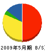 田邉塗装 貸借対照表 2009年5月期