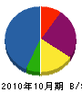 菊島建設 貸借対照表 2010年10月期