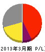 ヌキワ塗装 損益計算書 2013年3月期