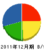 小島 貸借対照表 2011年12月期