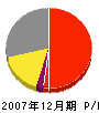 柘植電機工事 損益計算書 2007年12月期