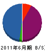 松井電気 貸借対照表 2011年6月期