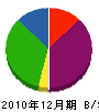 岩崎水道ポンプ店 貸借対照表 2010年12月期