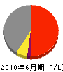 岸田土木 損益計算書 2010年6月期