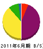 和田工業所 貸借対照表 2011年6月期
