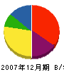 島田工務店 貸借対照表 2007年12月期