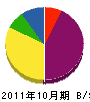 谷井塗装 貸借対照表 2011年10月期