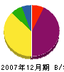 篠田設備 貸借対照表 2007年12月期