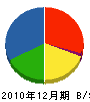堀田建設 貸借対照表 2010年12月期