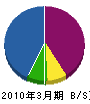 大阪建設 貸借対照表 2010年3月期