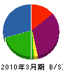 ひげペン 貸借対照表 2010年3月期