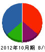 石塚工業 貸借対照表 2012年10月期