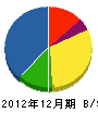 石塚設備 貸借対照表 2012年12月期