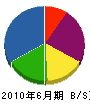 武田施設産業 貸借対照表 2010年6月期