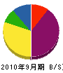上田塗装店 貸借対照表 2010年9月期