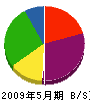 松井組 貸借対照表 2009年5月期