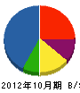 掛川興業 貸借対照表 2012年10月期